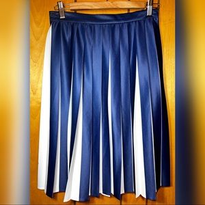 Lacoste Blue and White Skirt